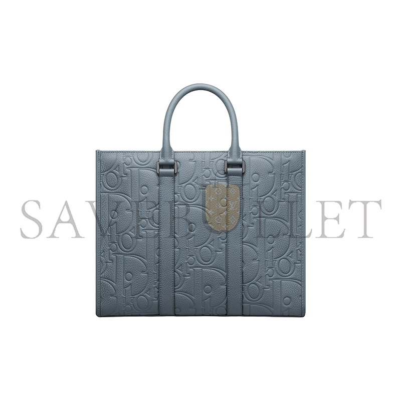 D*or medium east-west tote bag 1essh242llg-h830 (36*30*10cm)